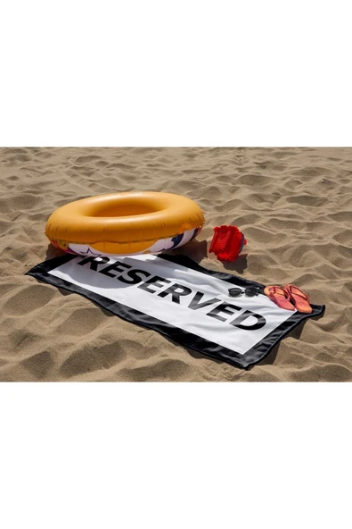 MoveBeach Desenli Plaj Havlusu, Banyo Havlusu - 3