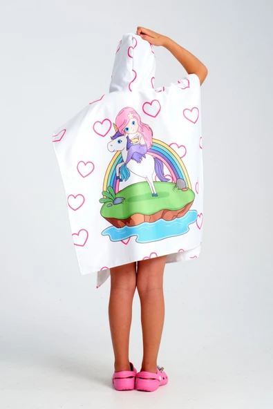 MoveBeach Çocuk Panço Plaj Havlusu 8-12 Yaş - 4