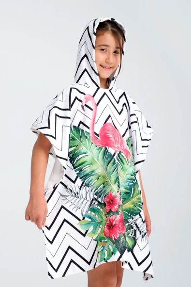 MoveBeach Çocuk Panço Plaj Havlusu 8-12 Yaş - 6