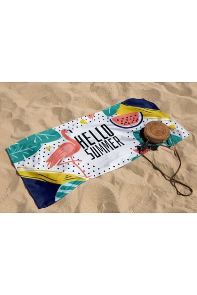 MoveBeach Desenli Plaj Havlusu - 4