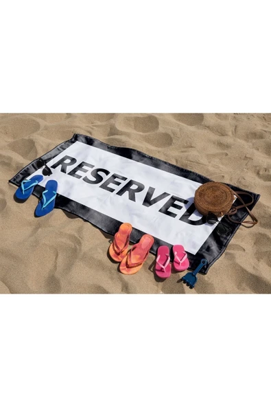 MoveBeach Desenli Plaj Havlusu, Banyo Havlusu - 4