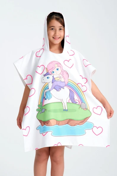 MoveBeach Çocuk Panço Plaj Havlusu 8-12 Yaş - 6