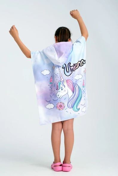 MoveBeach Çocuk Panço Plaj Havlusu 8-12 Yaş - Resim 6