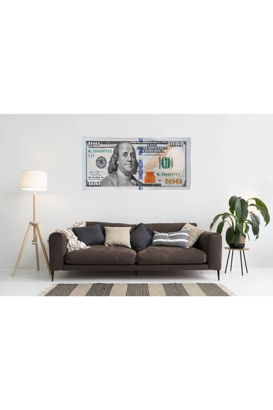 move home Dolar Desenli Kumaş Duvar Örtüsü,duvar Halısı