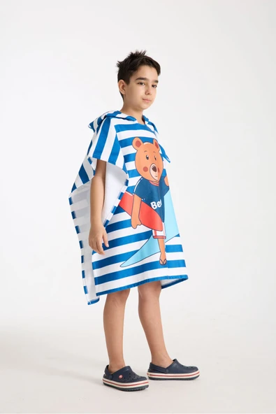 MoveBeach Çocuk Panço Plaj Havlusu 8-12 Yaş ürün görseli