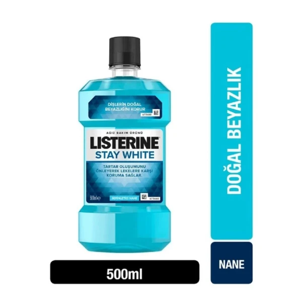 Listerine Stay Whıte 500 ml