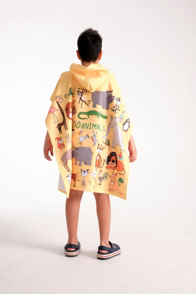 MoveBeach Çocuk Panço Plaj Havlusu - Resim 3