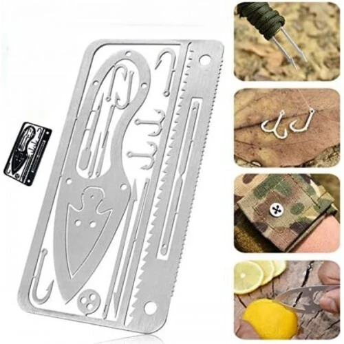 Çok Fonksiyonlu Hayatta Kalma Balıkçı Kiti - 3