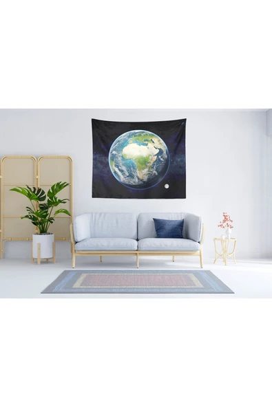 move home Desenli kumaş duvar örtüsü - 4