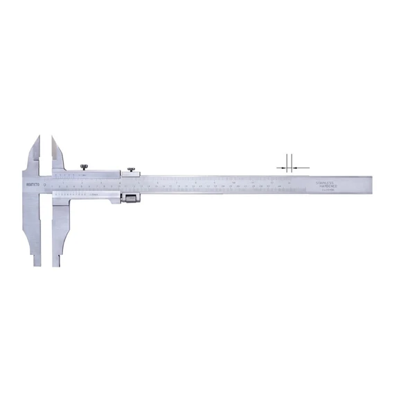 ASIMETO 0-1000mmx0.05 ÇİFT ÇENE AĞIR İŞ MEKANİK KUMPAS