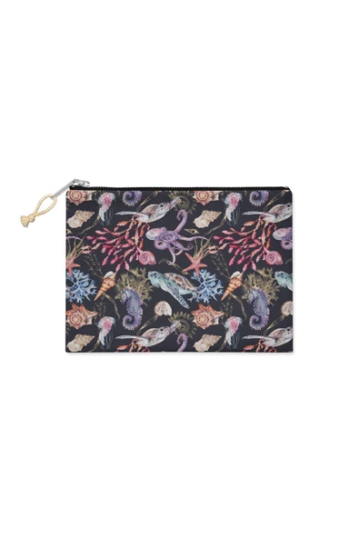 MoveBeach Çok Amaçlı Kullanıma Uygun Desenli Makyaj Çantası - 2