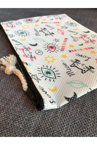 MoveBeach Kumaş Makyaj Çantası - Resim 2