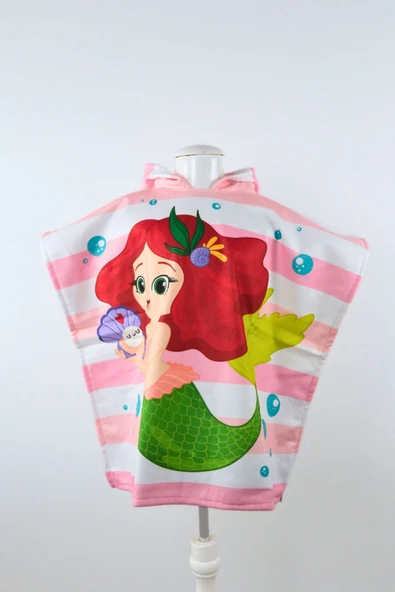 MoveBeach Çocuk Bornoz Havlu Panço