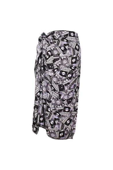 MoveBeach Desenli pareo iç göstermez 100x150cm - Resim 2