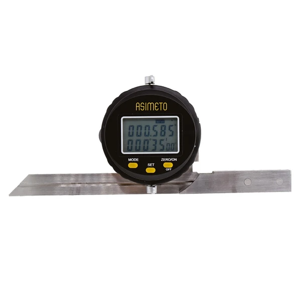 ASIMETO DİJİTAL AÇI ÖLÇER 2-ÇUBUK (150mm, 300mm)