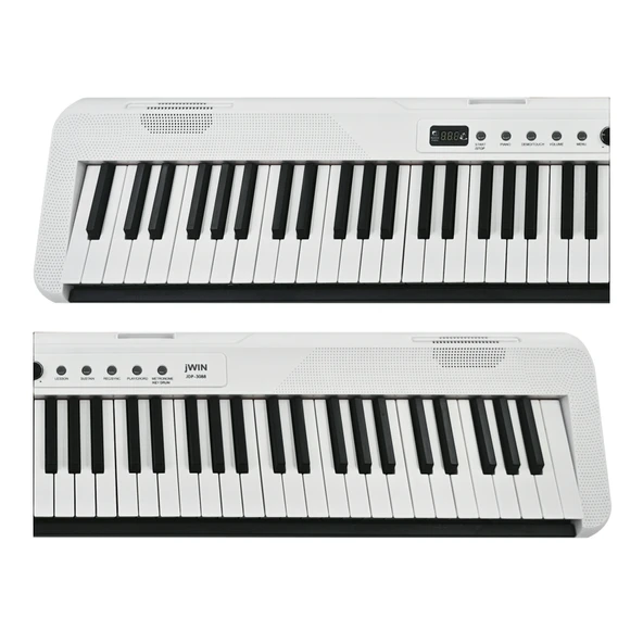 Jwin JDP-3088 Tuş Hassasiyetli 88 Tuşlu Dijital Piyano - Beyaz - 5
