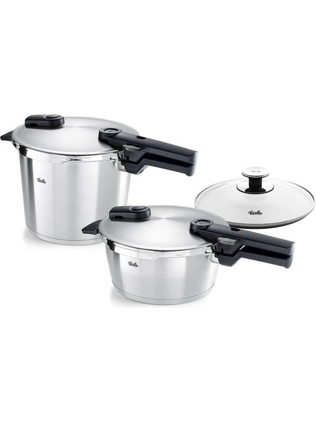 Fissler Vitaquick Premium 6+3.5 Litre Düdüklü Tencere Seti