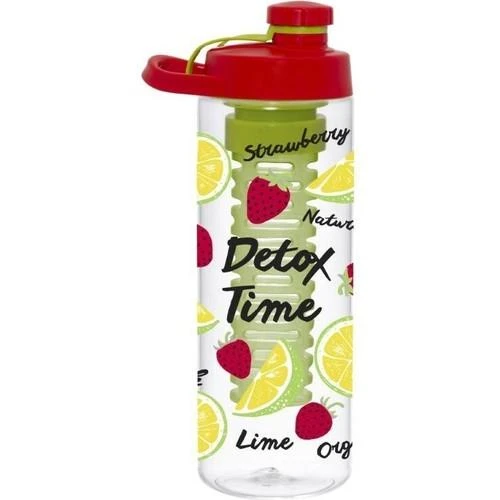 HEREVİN MATARA ÇİLEK DESEN VİDALI KAPAK 650 ML