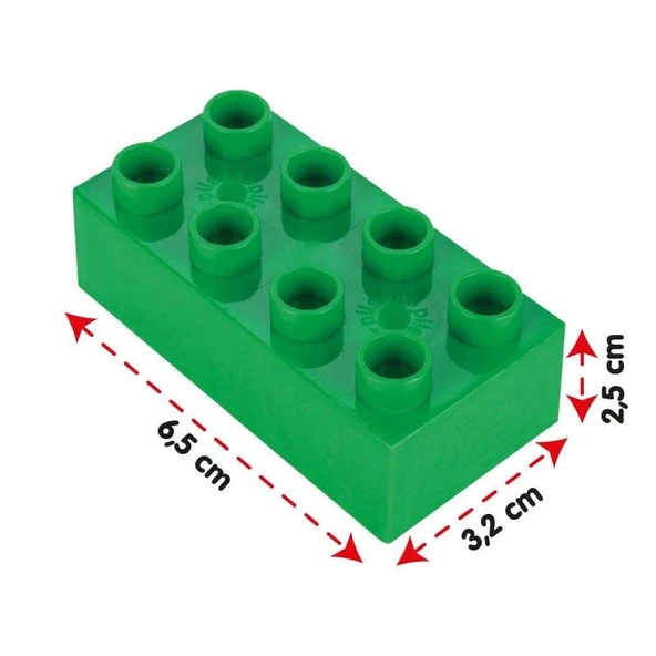 PİLSAN MAKRO TUĞLA BLOKLAR 6 RENKLİ - 2