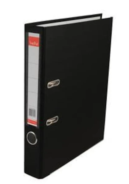 VELTE KLASÖR PLASTİK DAR SİYAH