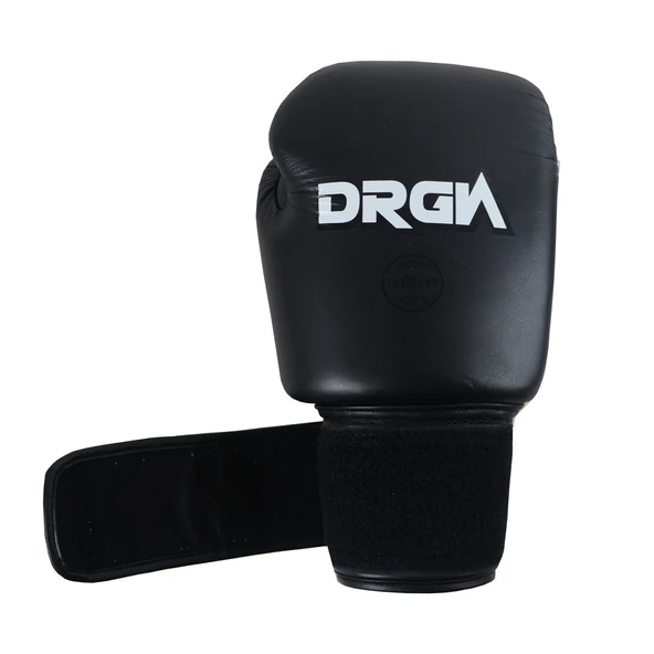 DragonDo DRGN-G3 Hakiki Deri Boks Eldiveni Siyah Muay Thai Eldiveni - 5