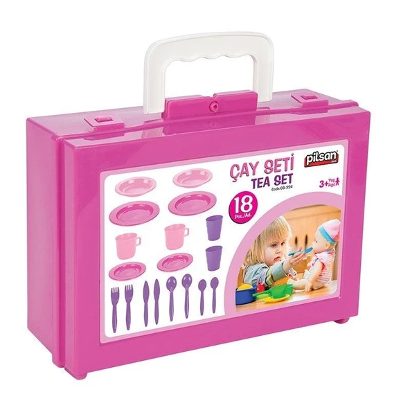 PİLSAN ÇAY SETİ ÇANTALI 18 PARÇA