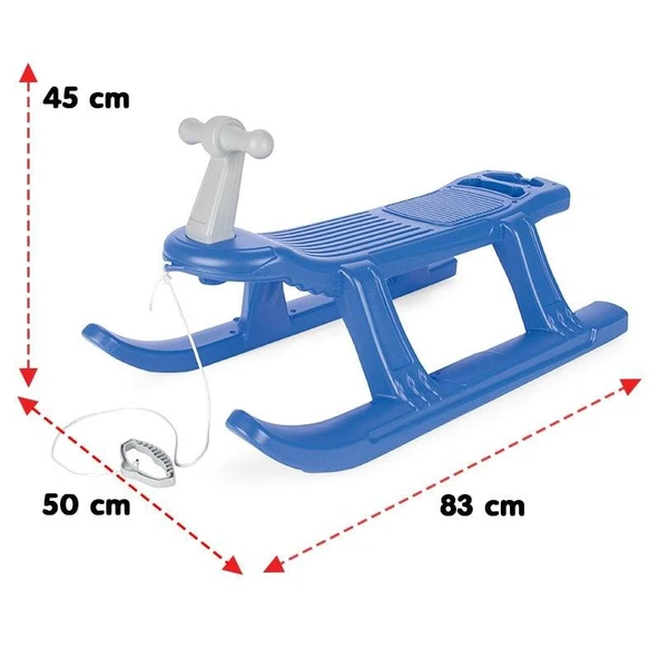 PİLSAN KIZAK KAR CANAVARI MAVİ RENK - 2