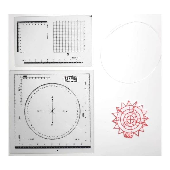 Tersim Malzemesi Takım  -Askeri Cetvel ürün görseli