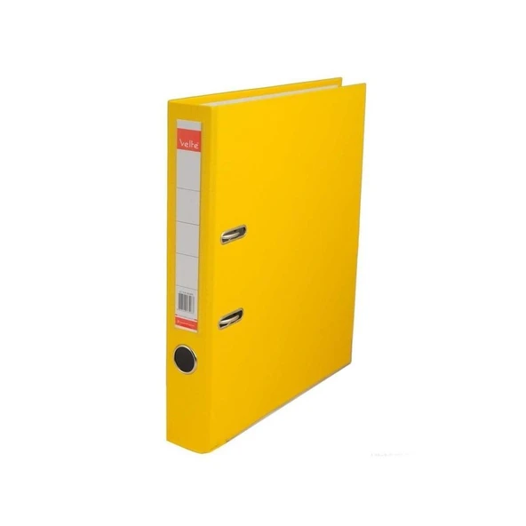 VELTE KLASÖR PLASTİK DAR SARI