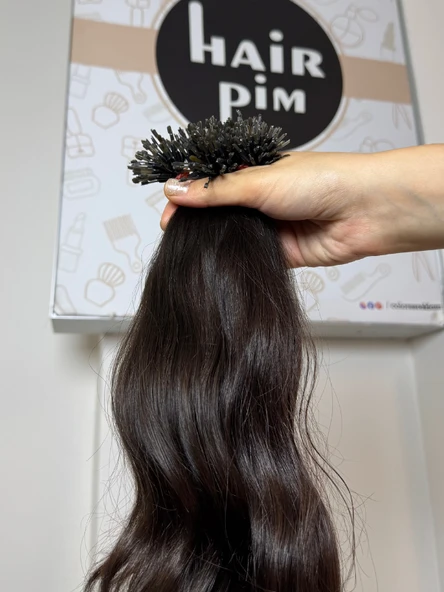 HairPim Professional (90 Gr) Kahverengi 250 Adet 35 Cm FIRSAT06 - 2