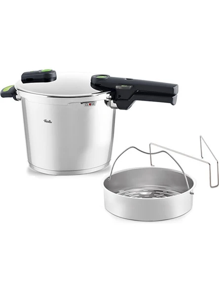 Fissler Vitaquick Green Düdüklü Tencere 6.0 Lt - Resim 2