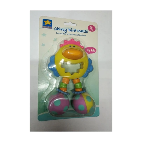 EARLY STAR CHİRPY BİRD RATTLE - 2