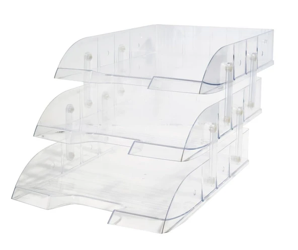 MAS EVRAK RAFI 3 LÜ ŞEFFAF MEKANİZMALI 1803 - 2