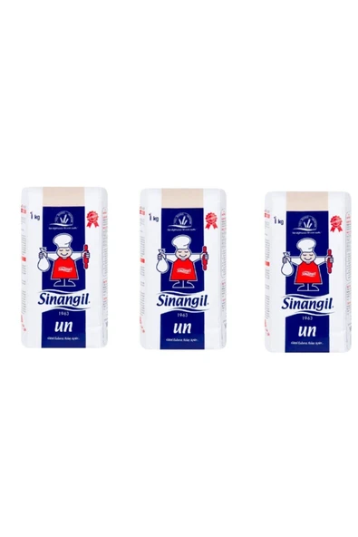 Sinangil Un 1 Kg X 3 Adet - 2