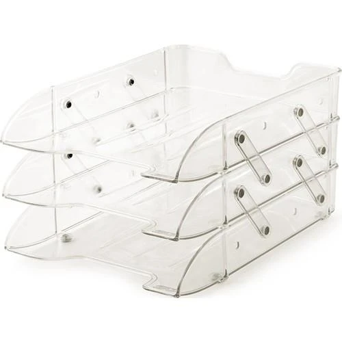 MAS EVRAK RAFI 3 LÜ ŞEFFAF MEKANİZMALI 1803