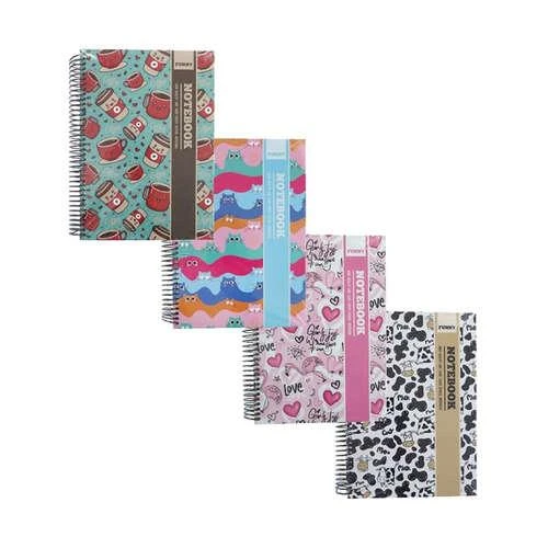 MİKRO DEFTER 17X24 FUNNY ÇİZGİLİ 120 YAPRAK