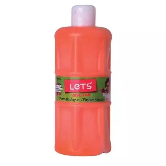 LETS PARMAK BOYASI 500 ML TURUNCU L-5003