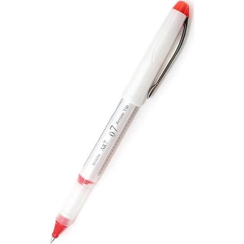 ZEBRA AR7 ROLLER KALEM 0.7mm KIRMIZI 12 ADET