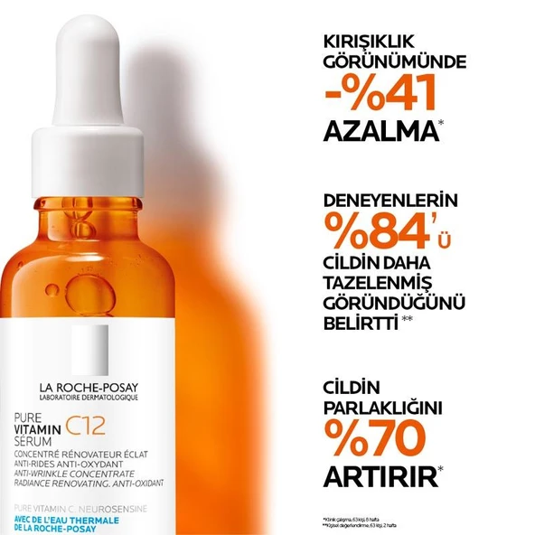 La Roche Posay Pure Vitamin C12 Serum 30 Ml- SKT: 01/2028 - Resim 6