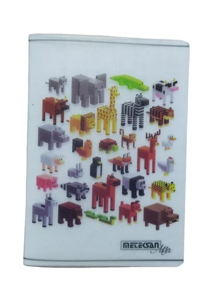 METEKSAN A5 PP KAPAK KARELİ DEFTER 60 YAPRAK - 3