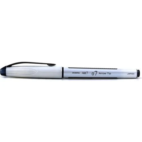 ZEBRA AR7 ROLLER KALEM 0.7mm SİYAH 12 ADET