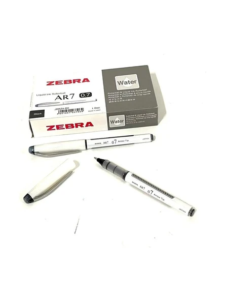ZEBRA AR7 ROLLER KALEM 0.7mm KIRMIZI 12 ADET - 2