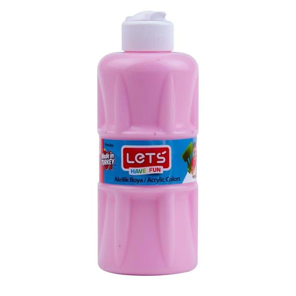 LETS AKRILIK BOYA 250 ML PEMBE L-5710