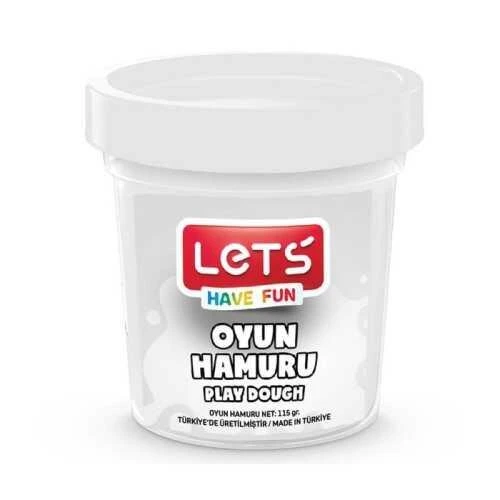 LETS OYUN HAMURU BEYAZ 115 GR L-8440-5