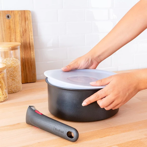 Tefal 31323 Ingenio plastik kapak, 24 cm - 2