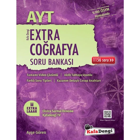 KAFADENGİ AYT COĞRAFYA EXTRA SORU BANKASI