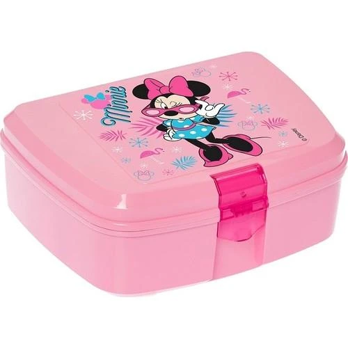 HEREVİN BESLENME KABI MINNIE MAUSE DESENLİ PEMBE