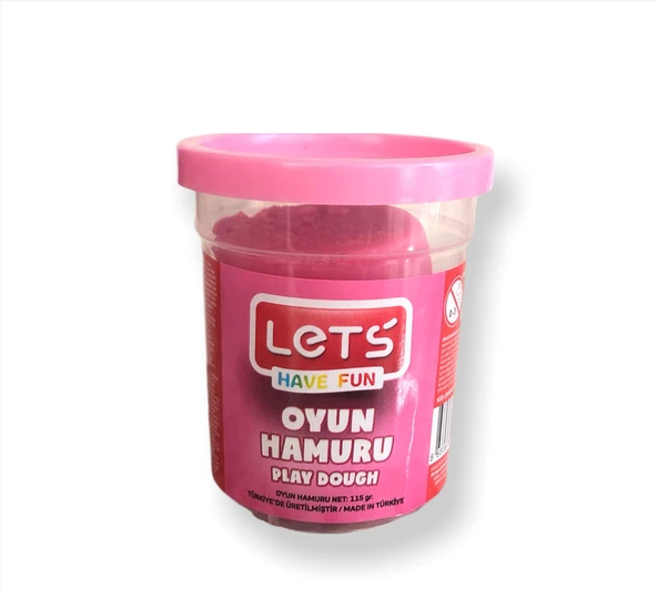 LETS OYUN HAMURU PEMBE 115 GR L-8440-7