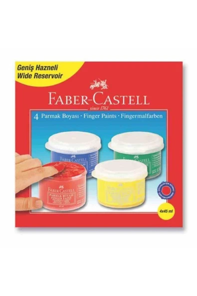 FABER CASTELL 4 ML PARMAK BOYASI 4 RENK - 2
