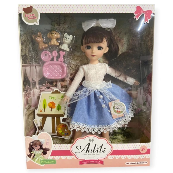 Anbibi Premium Bebek Hareketli Aksesuarlı - WX197-1-MAVİ - 5